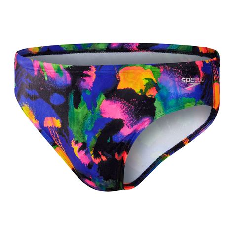 Speedo Allover Digital Panel 8cm Brief Speedo Malaysia Online