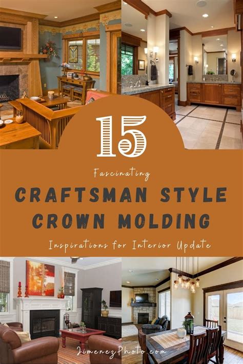 15 Fascinating Craftsman Style Crown Molding Inspirations For Interior