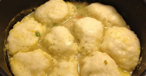 See the ingredients list where it notes two sticks of butter. Homemade chicken and dumplings :) They were delicious ...