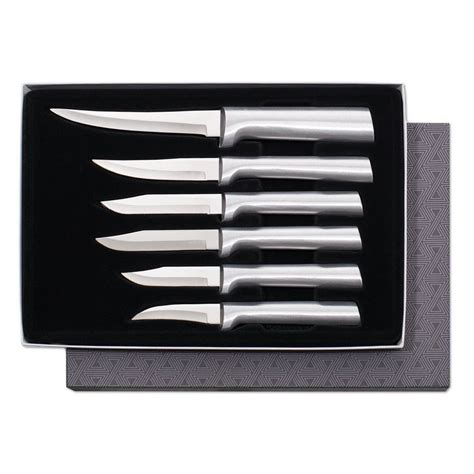 Rada Cutlery Paring Knife Set 6 Knives With Stainless Steel Blades