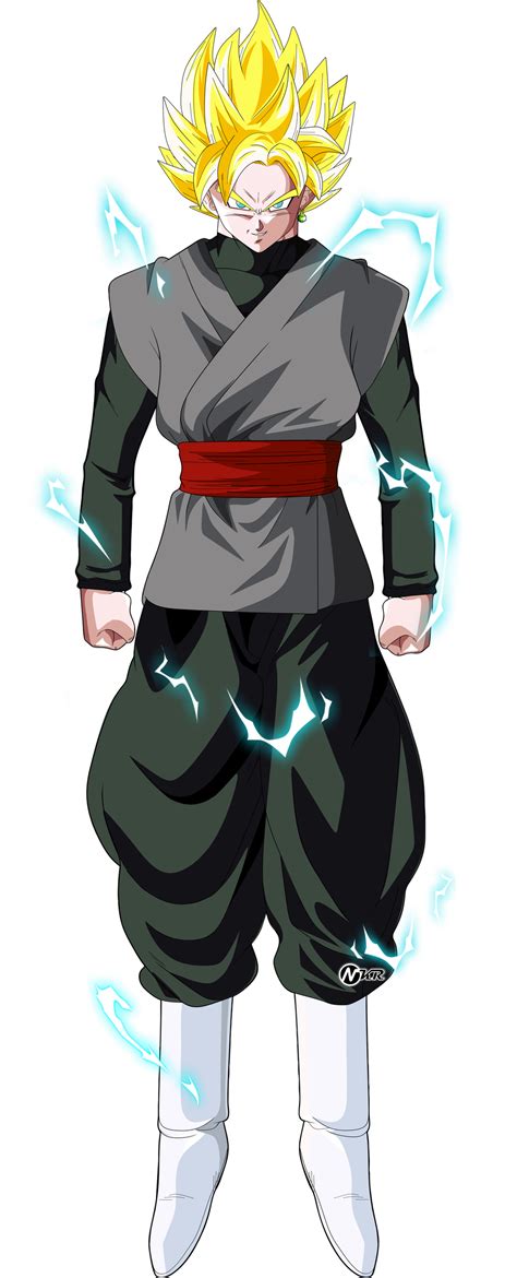 Black Goku Super Saiyajin By Naironkr Dragon Super Dragon Ball Super