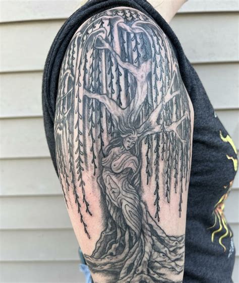 Amazing Weeping Willow Tattoo Designs Meanings To Inspire In 2023 Alexie