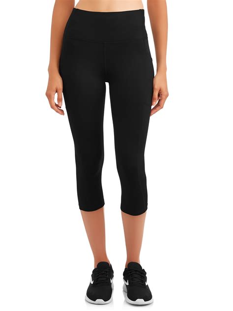 Avia Womens Activewear Performance 19 Capris With Side Pockets