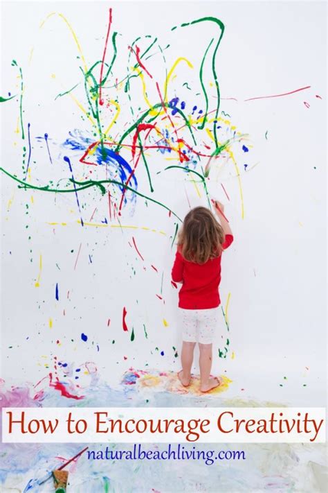 How To Encourage Creativity In Kids Natural Beach Living