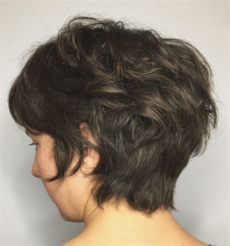 Messy Pixie With Feathered Layers Short Hairstyles For Thick Hair