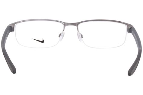 Nike Eyeglasses Men S 8138 071 Brushed Gunmetal Black 56 16 140mm