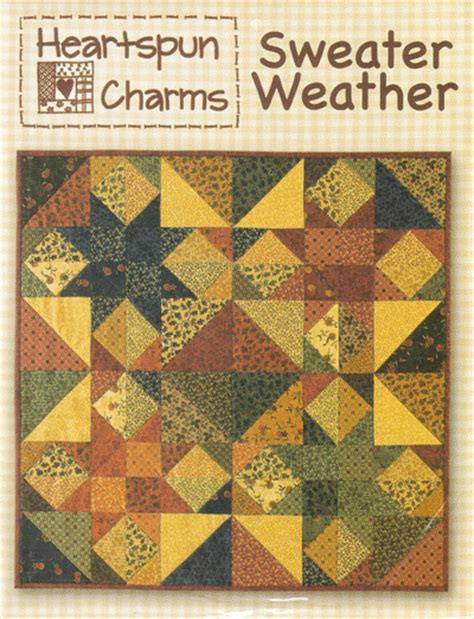 Sweater Weather Quilt Pattern By Heartspun Quilts