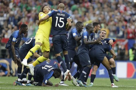 Fifa World Cup 2018 Happiness For France As Team Wins Second Title