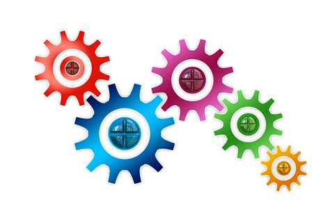 Colorful Gears Png Transparent Colorful Gearspng Images Pluspng