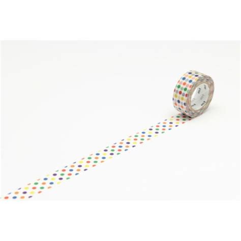 masking tape pois multicolores little marmaille
