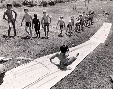 70s Summer Camp Slip And Slide Summer Camp Culture Summer Summer