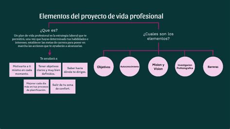 Elementos Del Proyecto De Vida Profesional By Yamile Diaz On Prezi