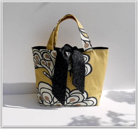 Reversible Tied Tote Bag By Lillyblossom Craftsy Tote Bag Pattern