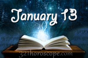 2021 is the year of metal ox starting. January 13 Birthday horoscope - zodiac sign for January 13th