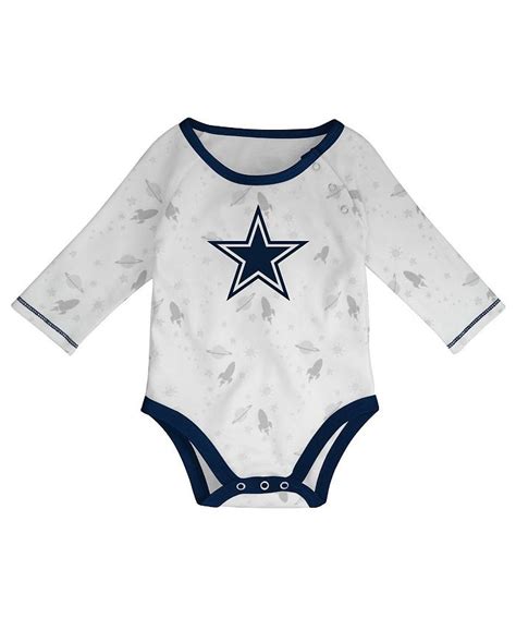 Dallas Cowboys Newborn And Infant Boys And Girls White Navy Dream Team