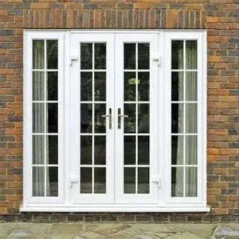 White Upvc French Casement Window At Rs 410square Feet In Delhi Id