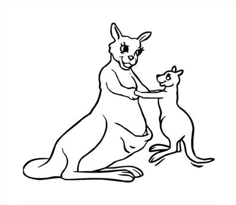 How long do baby kangaroos stay in the pouch? 16+ Kangaroo Templates, Crafts & Colouring Pages | Free ...