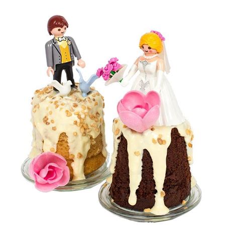 Bei bedarf schon offen und ab geht die post ab geht es zur post ; Selbstgemachter Hochzeitskuchen mit Playmobil Figuren ...