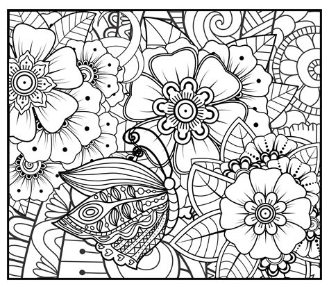 Insect Coloring Pages Doodle Art Alley Crafts Insect Coloring Pages
