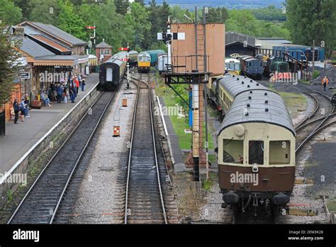 Rolling Stock Of The South Devon Railway At Buckfastleigh Station