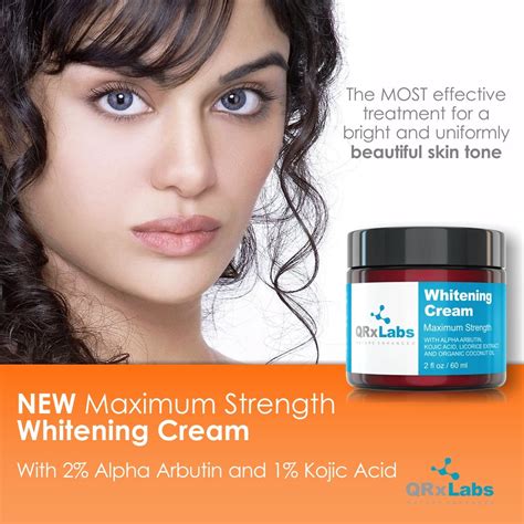 Buy Skin Whitening Cream With 2 Alpha Arbutin Kojic Acid And Licorice