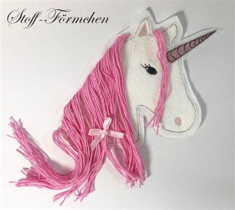 Dieser pinnwand folgen 116 nutzer auf pinterest. Große Einhorn-Applikation | Basteln mit kindern, Einhorn ...