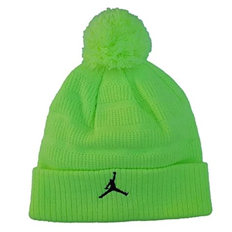 Jordan Jumpman Cuffed Kids Knit Hat 820 Ghost Green