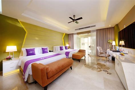 You will get an elevated view of the resort from your balcony. Lexis Hibiscus