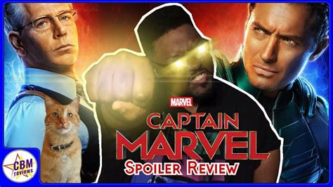 Marvel Studios Captain Marvel Spoiler Review Youtube