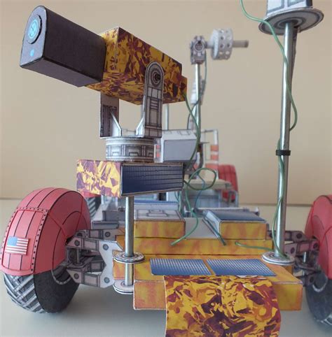 Lunar Roving Vehicle Gallery Kartonbaude Everything Around Paper