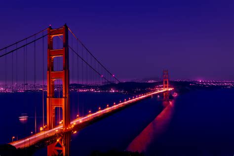 Architectural Photography Of Golden Gate Bridge San Francisco Usa