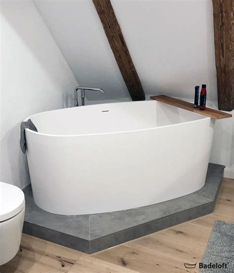 Badewannen freistehend und badewannen einbau. Freistehende Badewanne BW-08 aus Mineralguss in matt und ...
