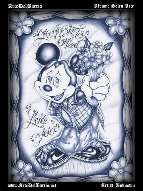 Kolorowanka i love you | ladnekolorowanki.pl : By Arte Del Barrio | Art LowRider Gangster Homie ...