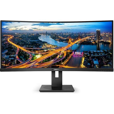 Philips 34 Curved Ultrawide Lcd Monitor With Usb C Black Walmart