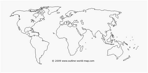 Transparent World Within Of The Mahadev Blank World Map Outline