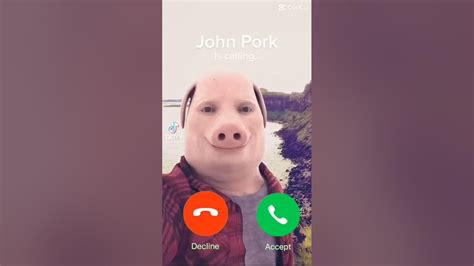 John Pork Is Calling 🐷🐖 Youtube