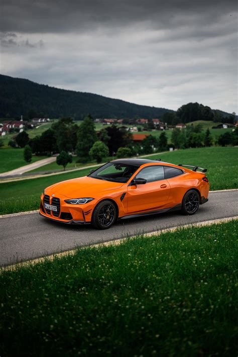 Bmw M4 G82 In Fire Orange Shows Off Its M Performance Parts And New Exhaust