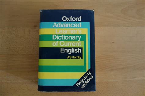 Oxford Advanced Learners Dictionary Of Current English