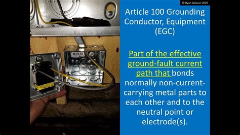 100 Days Of Article 100 Equipment Grounding Conductor Youtube
