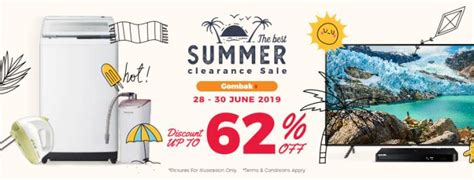 We sell grocery & home needs online.!! Hoe Huat Electric Summer Clearance Sale at Gombak (28 June ...