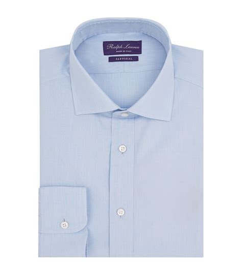 Ralph Lauren Purple Label Cotton Dress Shirt Harrods Us
