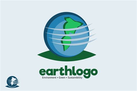 Earth Logo Creative Illustrator Templates Creative Market