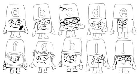 The numberblocks are little blocks with big ideas, having a ton of number fun! Print out and make a chart of all the Alphablock ...