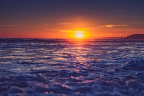 🥇 Image Of Sunset At Sea Free Photo 100014119