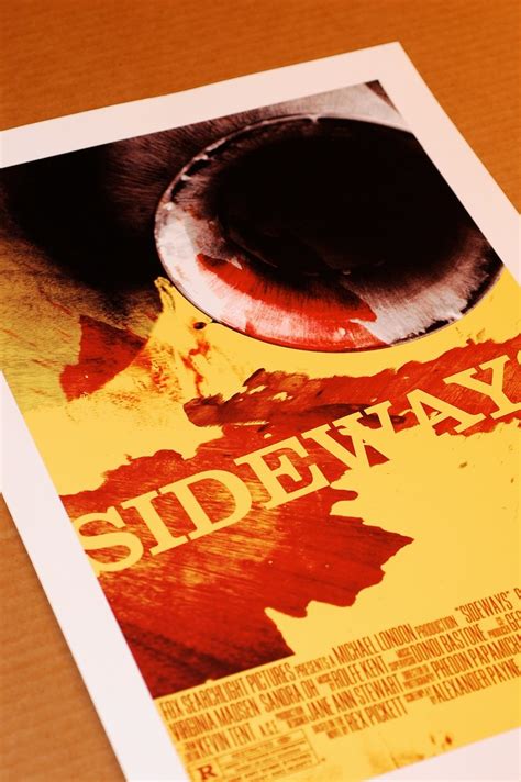 Sideways Movie Poster Movie Poster For Sideways Focuses O Flickr
