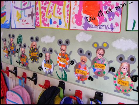 Des étiquettes sous le signe de tous les artistes de street art que nous rencontrerons cette année. Du fil et mon cartable : Décoration porte-manteau