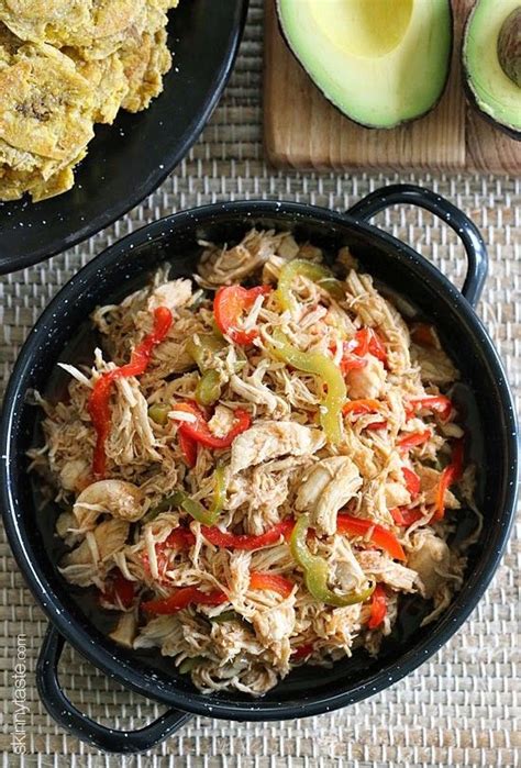 Chicken Ropa Vieja Recipe Skinny Taste Recipes Slow Cooker Recipes