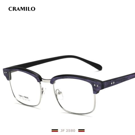 wholesale rita rivets square glasses frames men clear len semi rimless eyeglass frame jf2580