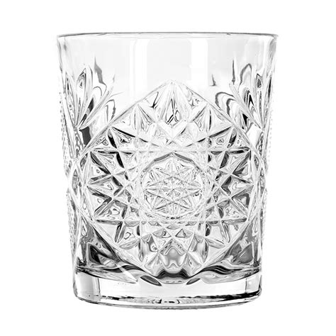 Libbey 5632 12 Oz Double Old Fashioned Glass Hobstar