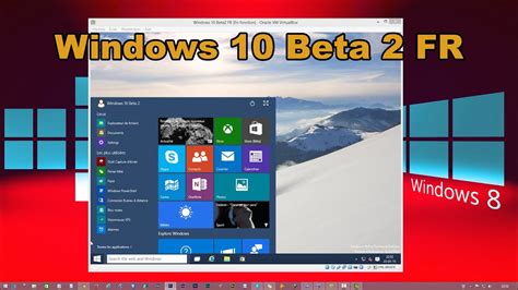 Windows 10 Beta 2 Fr Youtube